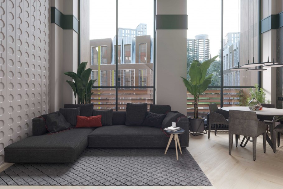 Дизайн квартиры парк Рублево