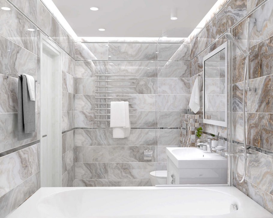 Плитка лапарет Голди серый