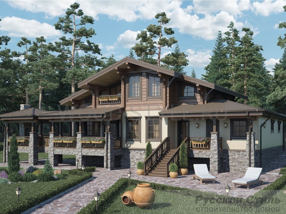 Комбинированный дом