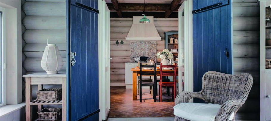 Вагонка в скандинавском стиле фасад