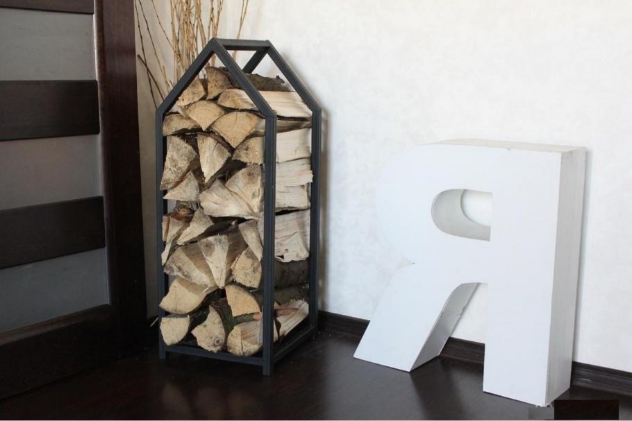 Дровница дизайнерская