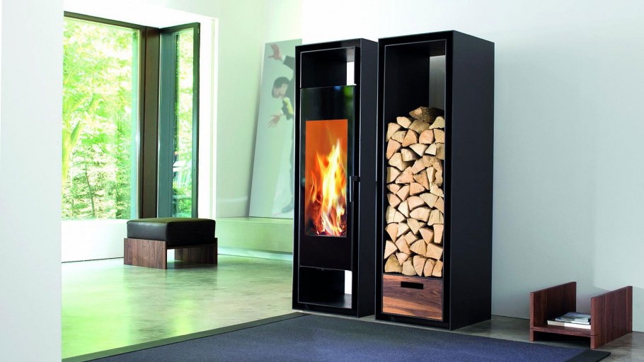 Дровяная печь-камин Skantherm Gate