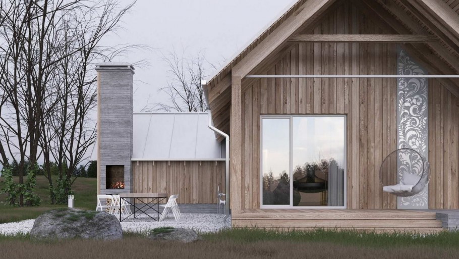 Модульный дом (Modular House) от студии архитектуры Ильи Самсонова