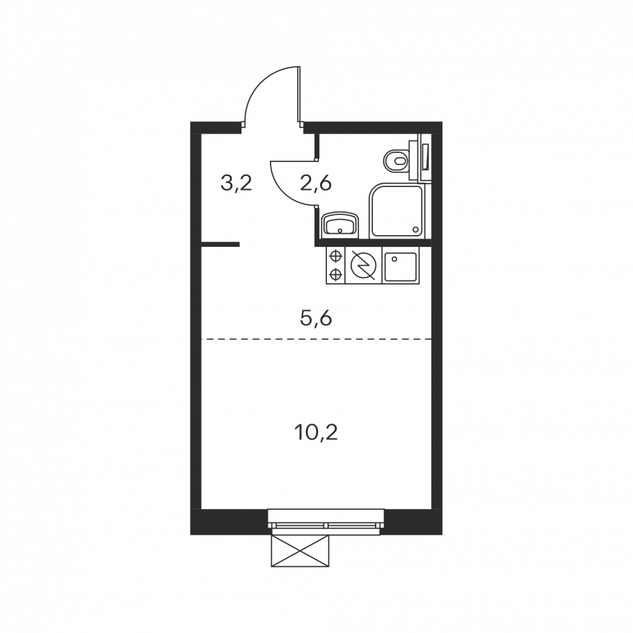 ЖК Люблинский парк студия