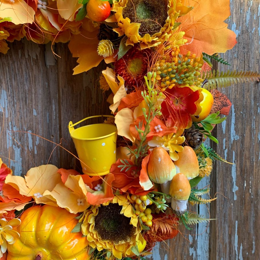 Осенний декор интерьера