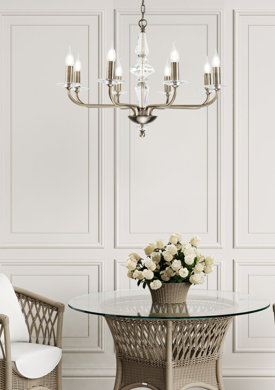 Люстра Monte Carlo dia091cl-08bz