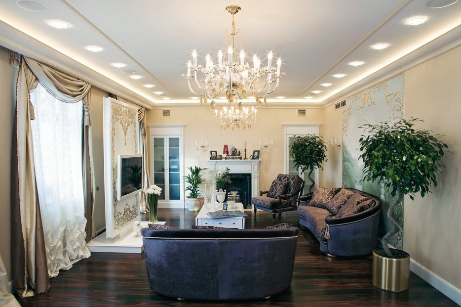 Люстра в неоклассическом стиле