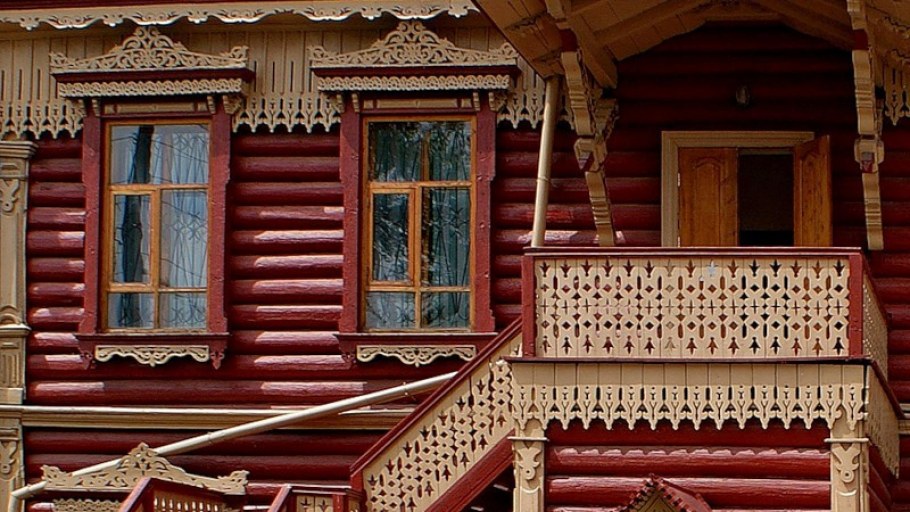 Малые Карелы деревенская изба