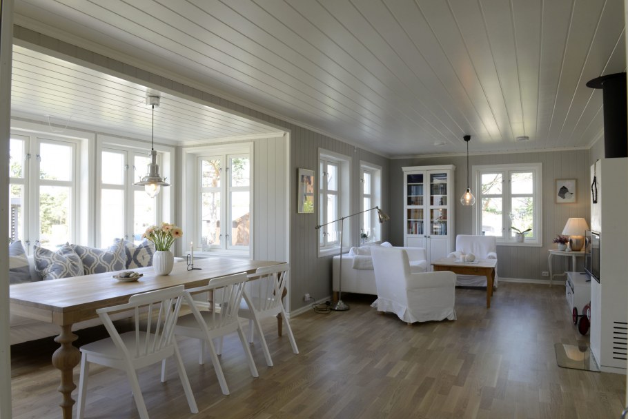 Потолки в финском доме