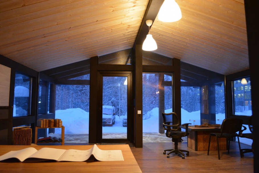 Фахверковый дом изнутри