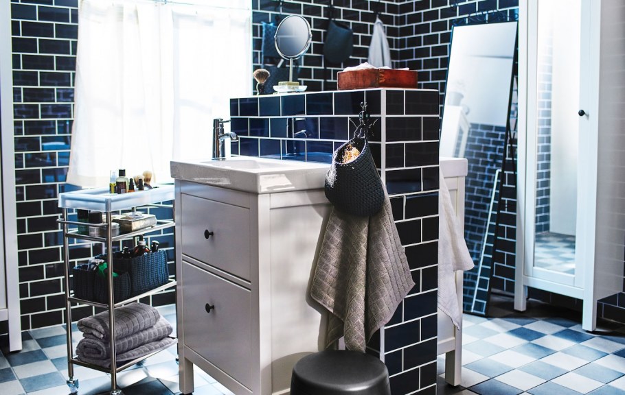 ХЕМНЭС шкаф зеркальный