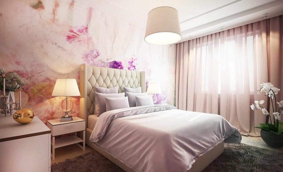 Интерьер женской спальни