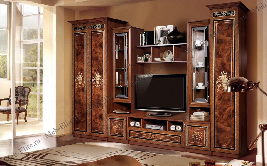 Гостиная Карина-3 орех Ярцево