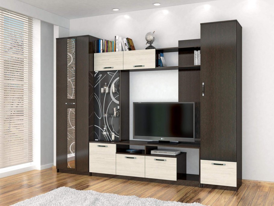 Гостиная Оскар-5 венге ТЭКС