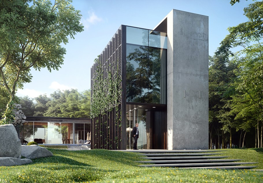 Здания в современном стиле