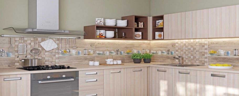 Плитка настенная Cersanit Ravenna на кухню фартук