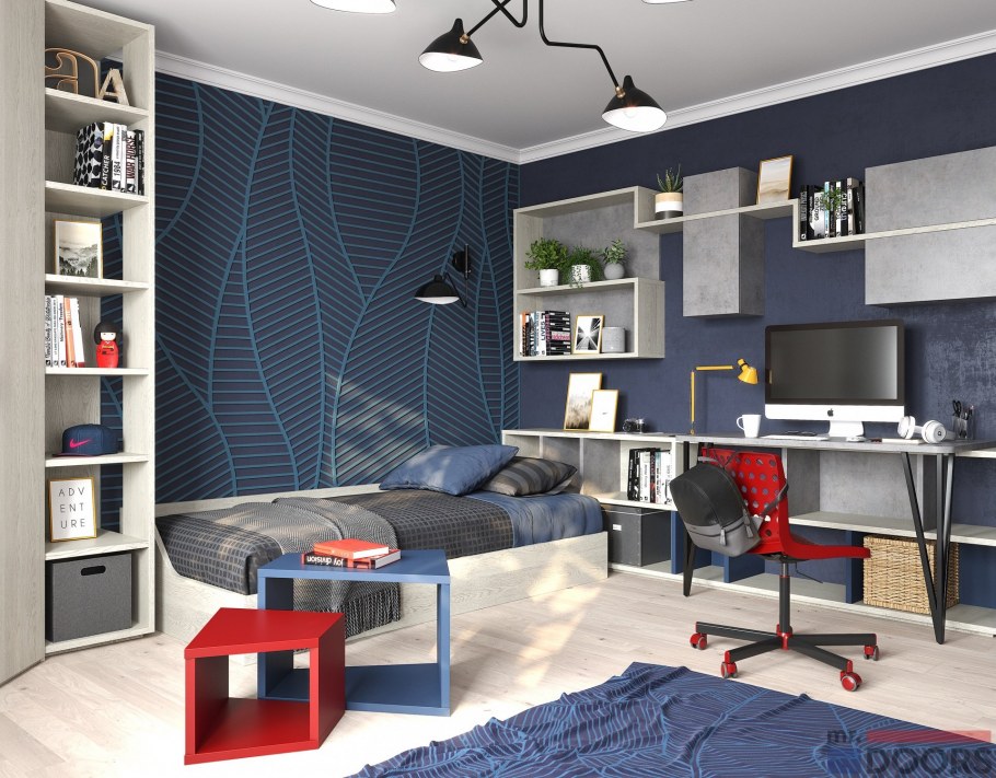 Стильная комната для мальчика