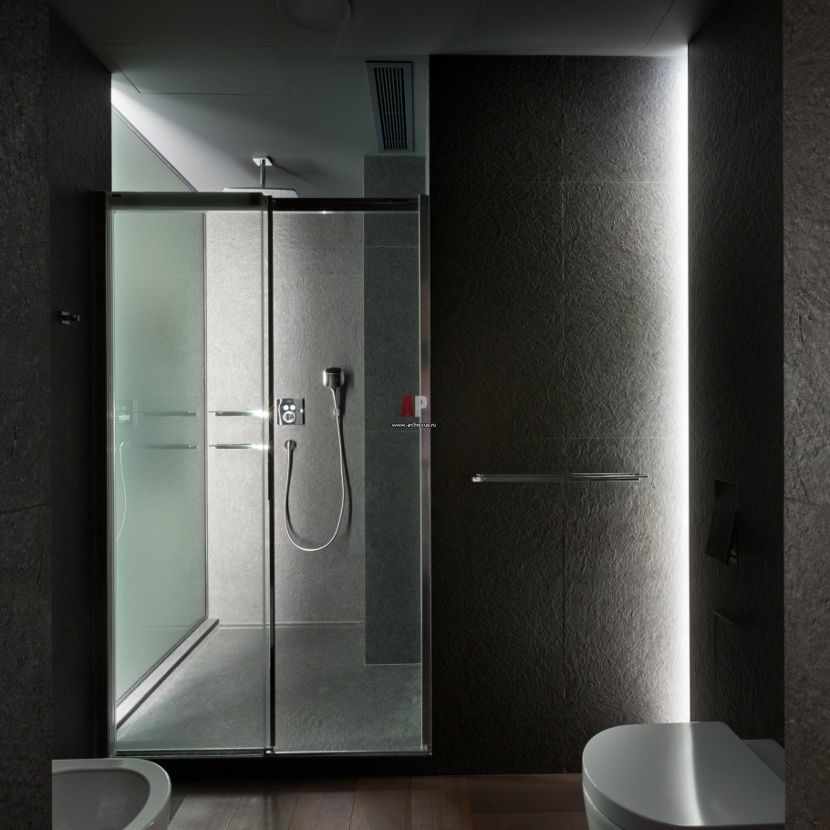 Душевая комната в стиле Минимализм