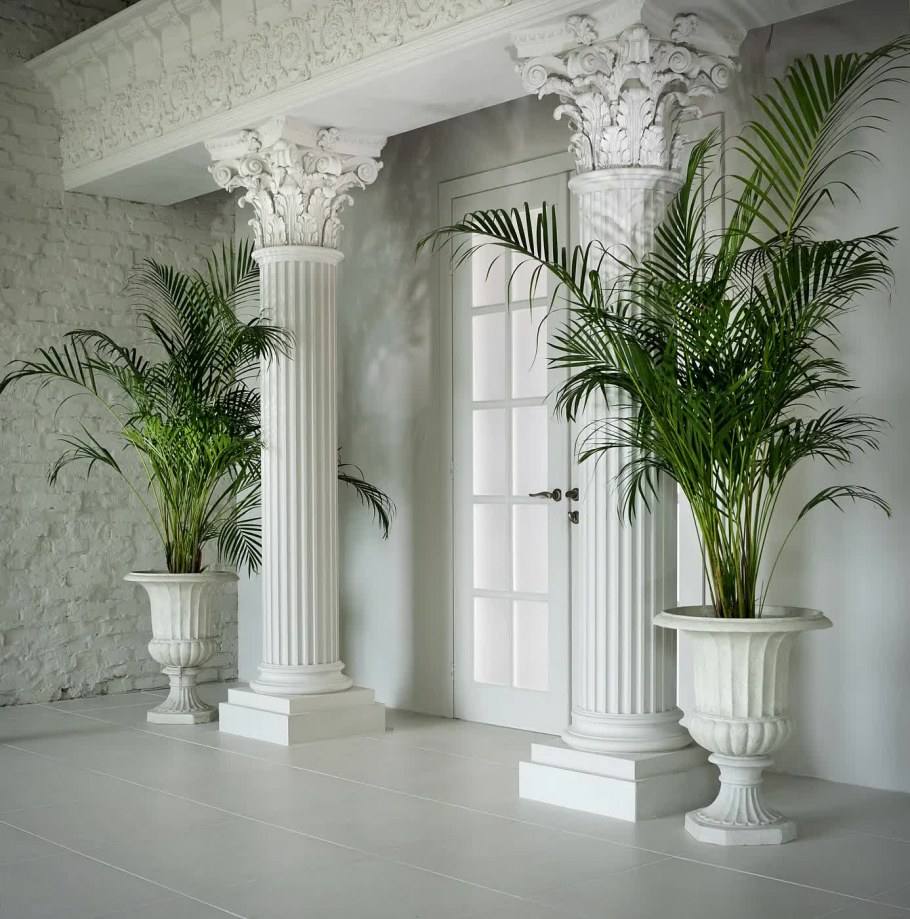 Колонны в интерьере