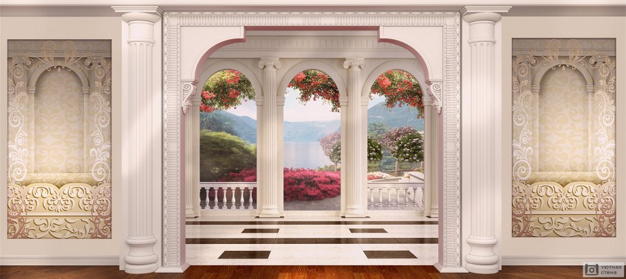 Потолок бального зала