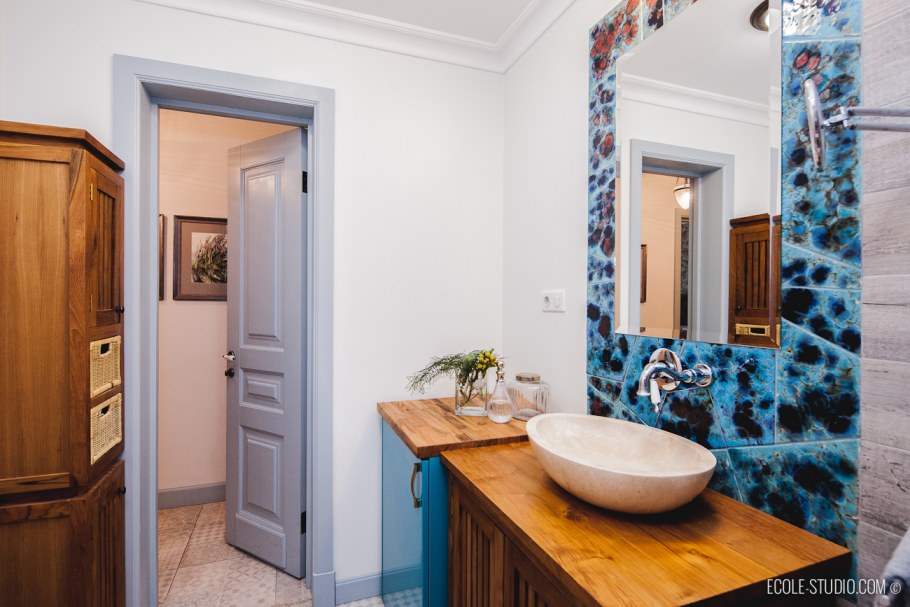 Ванна в стиле Фьюжн