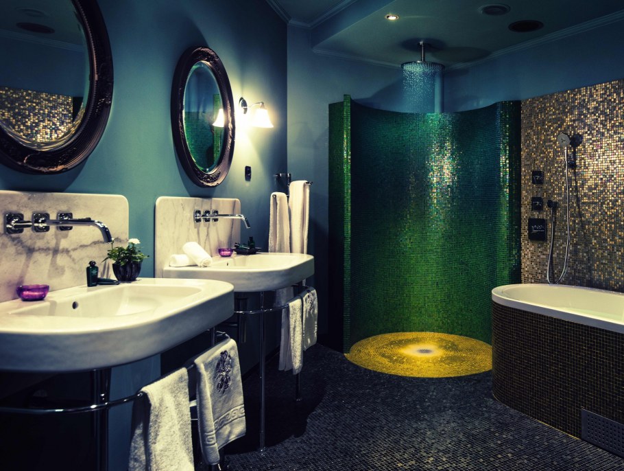 Санузел в стиле Фьюжн