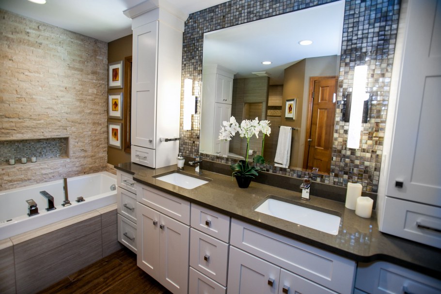 Санузел в стиле Фьюжн