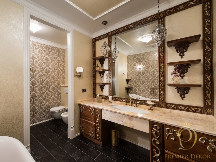 Ванная в стиле Фьюжн