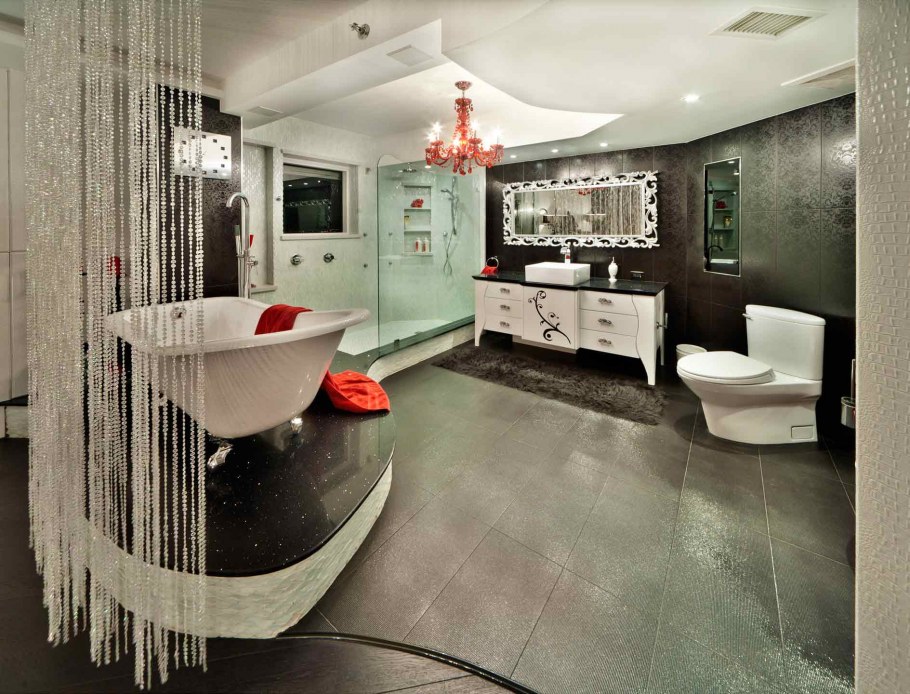 Фьюжн дизайн мебель ванна