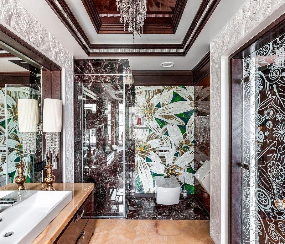 Ванная в стиле Фьюжн