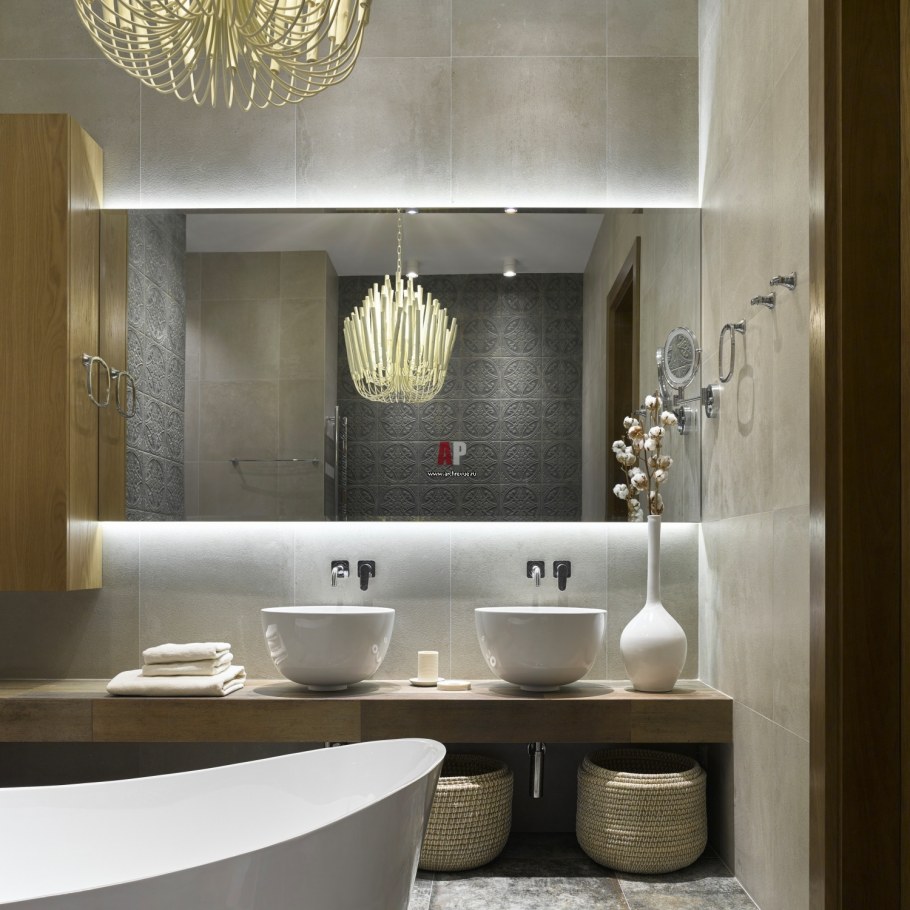 Туалет в бирюзовом цвете