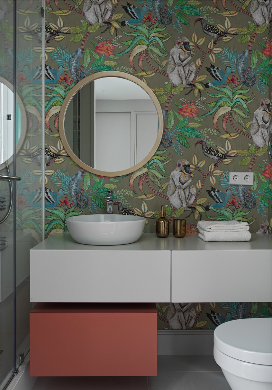 Ванная в стиле Фьюжн