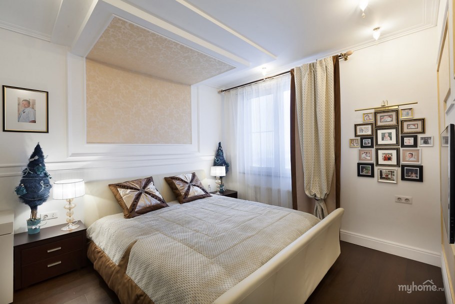 Маленькие спальни в европейском стиле