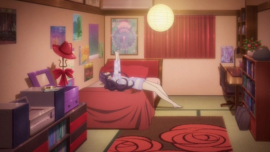 Спальня в стиле аниме