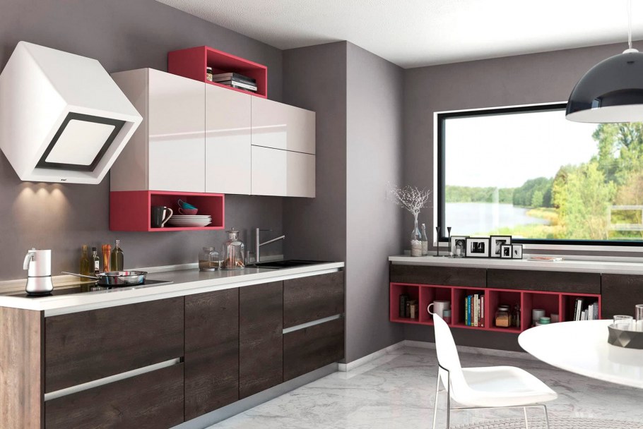 Геос идеал кухня пластик Феникс