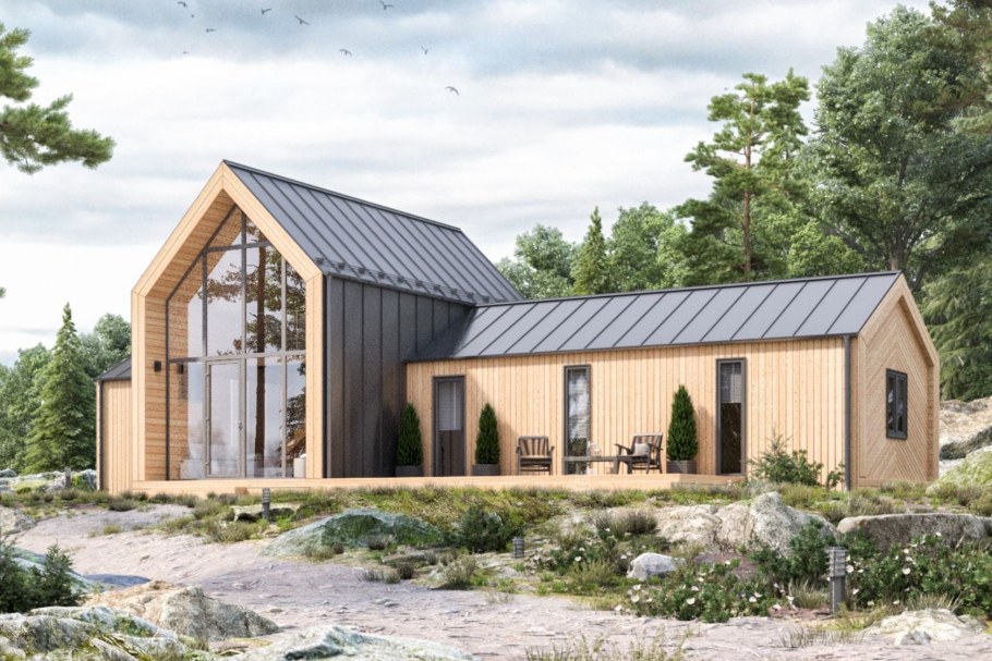 Barn House односкатный