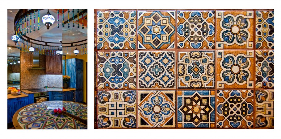 Мозаичная плитка Марокканские мотивы