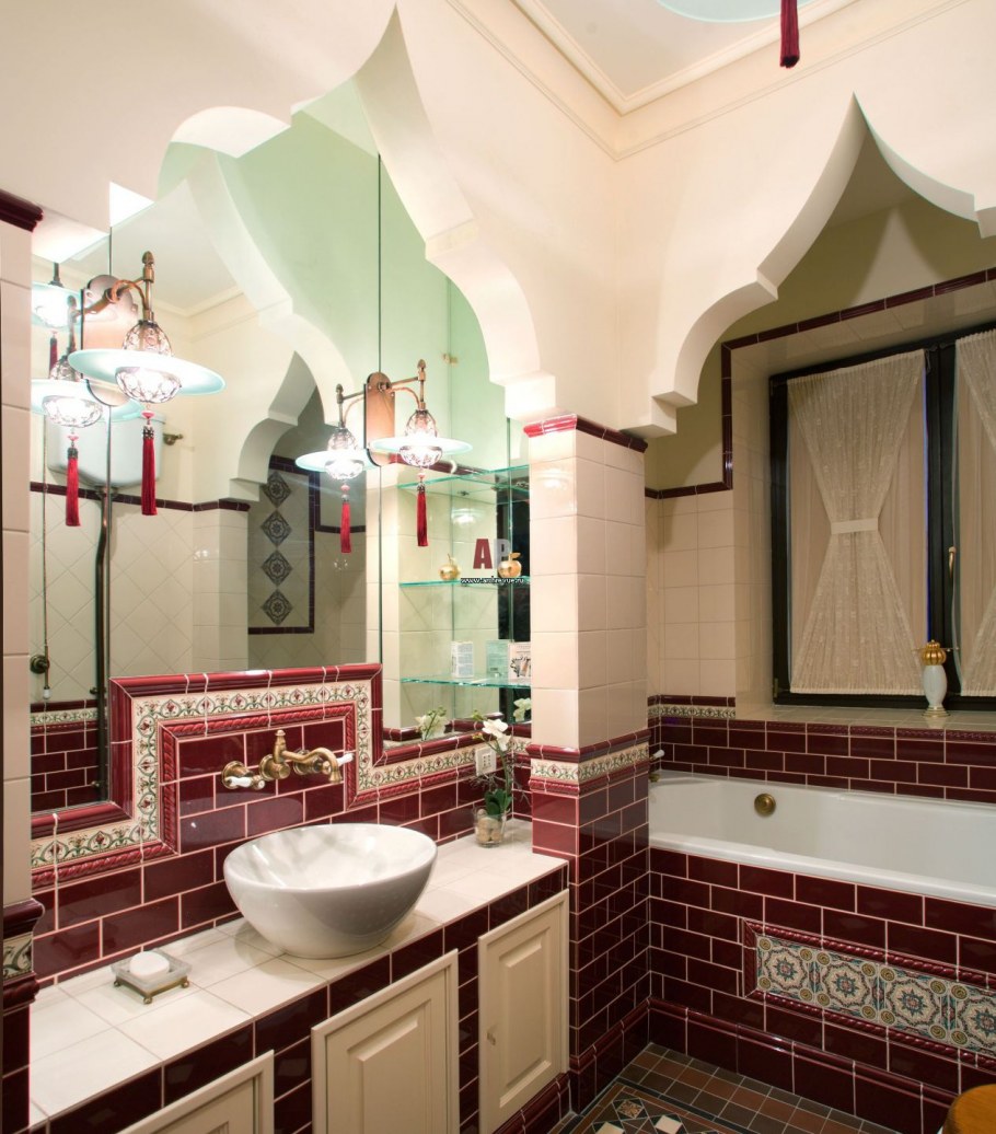 Ванная в Восточном стиле