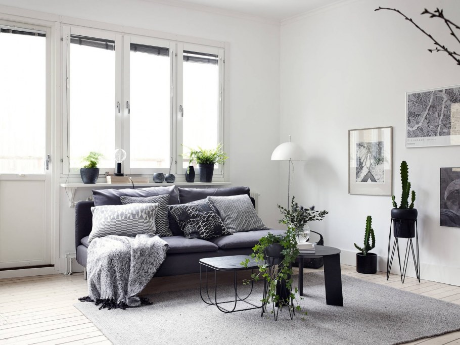 Аксессуары для интерьера в белую квартиру