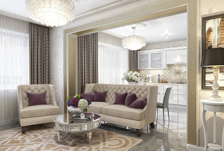 Гостиная Неоклассика диван