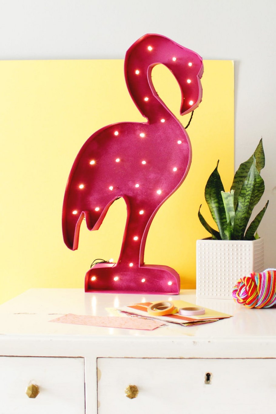 Декор для комнаты с Фламинго