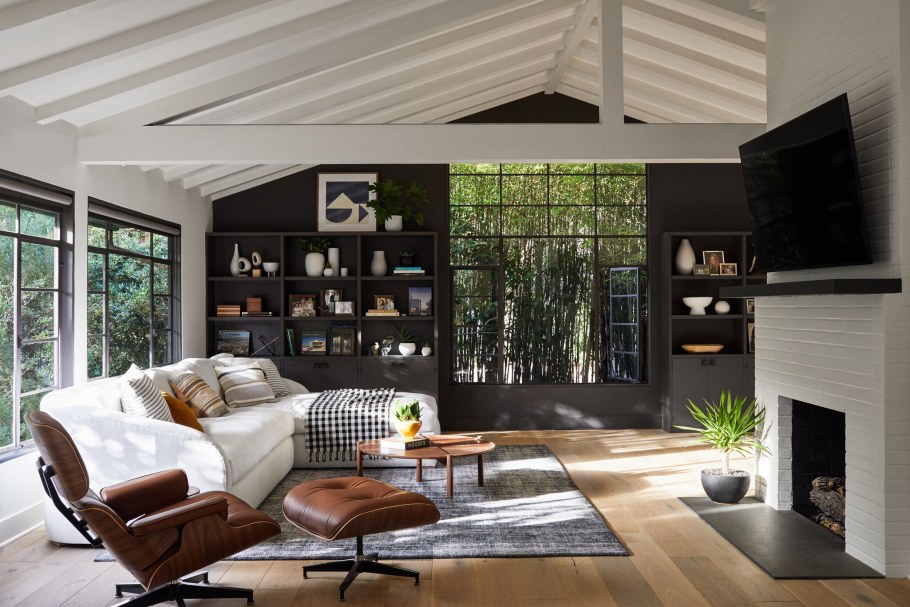 Гостиные в стиле бунгало