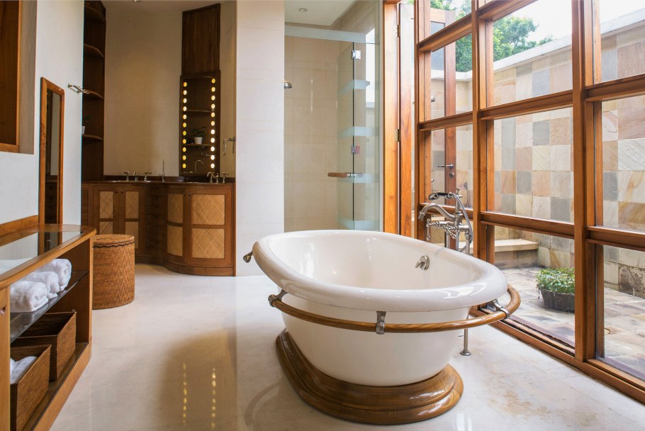 Гостиные в стиле бунгало