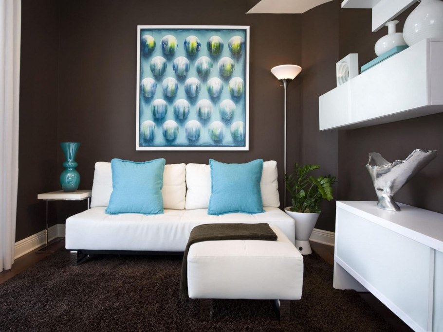 Бирюзовая спальня