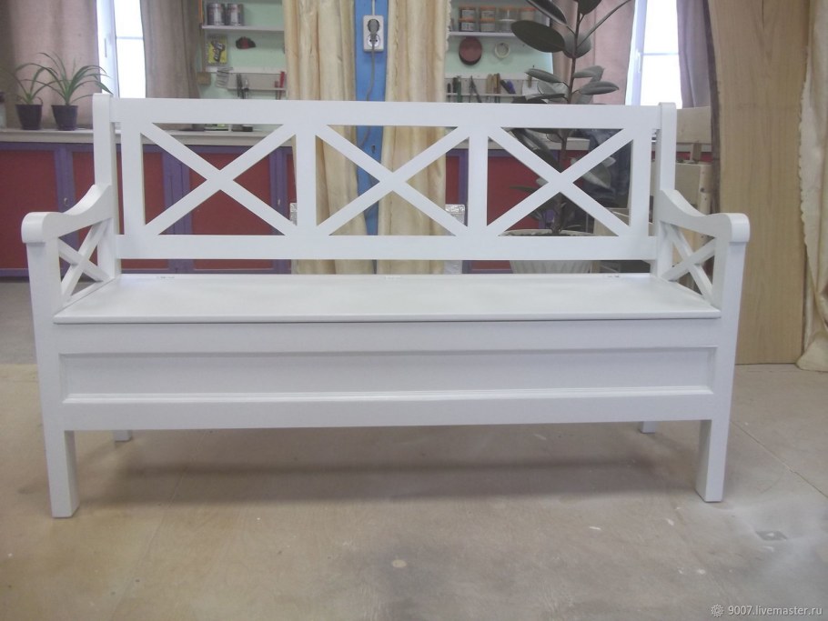 Скамья в стиле Прованс
