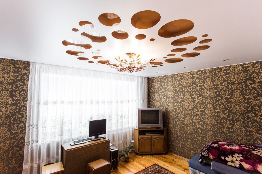 Матовый натяжной потолок