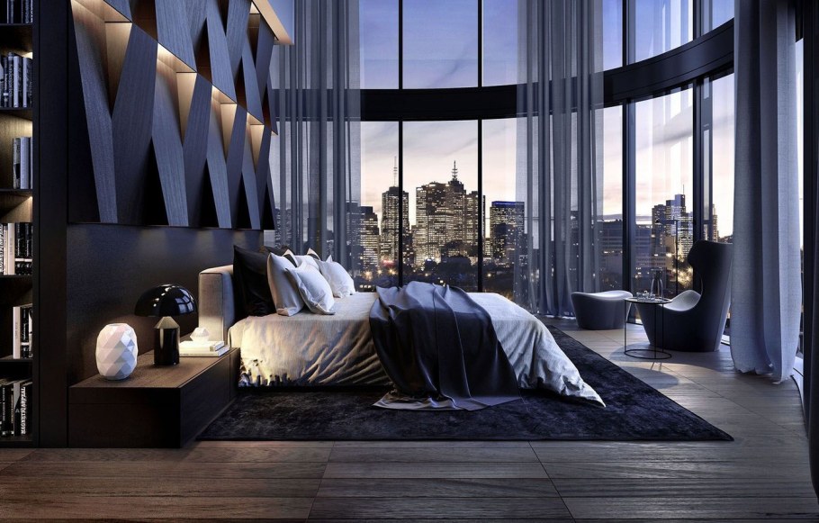 Роскошные современные спальни