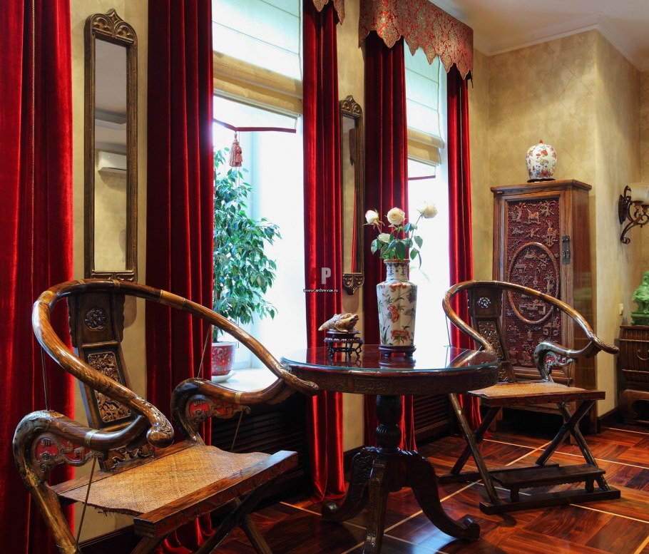 Гостиная в японском стиле