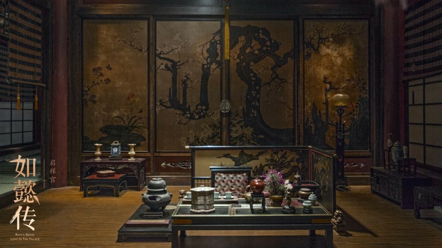 Комната в стиле древнего Китая