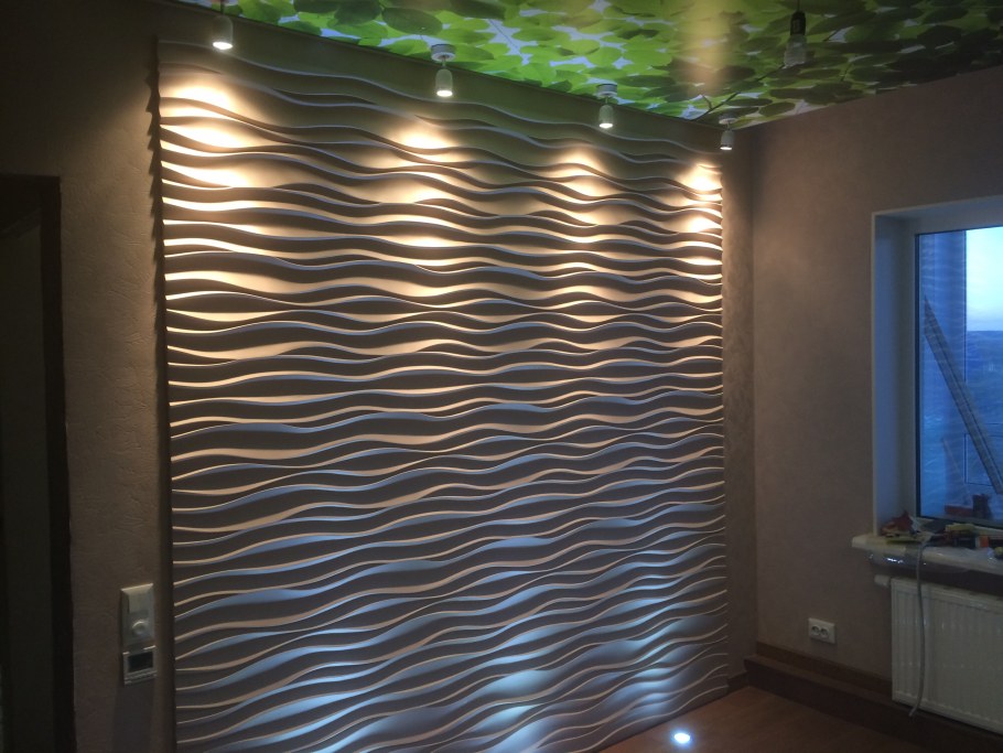 3д панель волна Атлантика